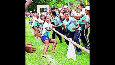 Assam’s Charan Beel comes alive with traditional boat race