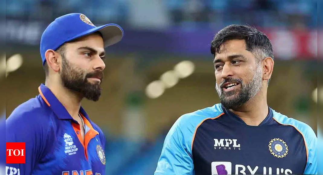 ‘I do not know whether or not…’: MS Dhoni on his relationship with Virat Kohli – Watch | Cricket Information – Occasions of India