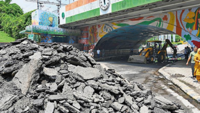 Key waterlogging spot: Delhi's Minto Road closed till September 2 for PWD repairs