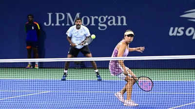 Rohan Bopanna and Aldila Sutjiadi advance to US Open mixed doubles quarterfinals