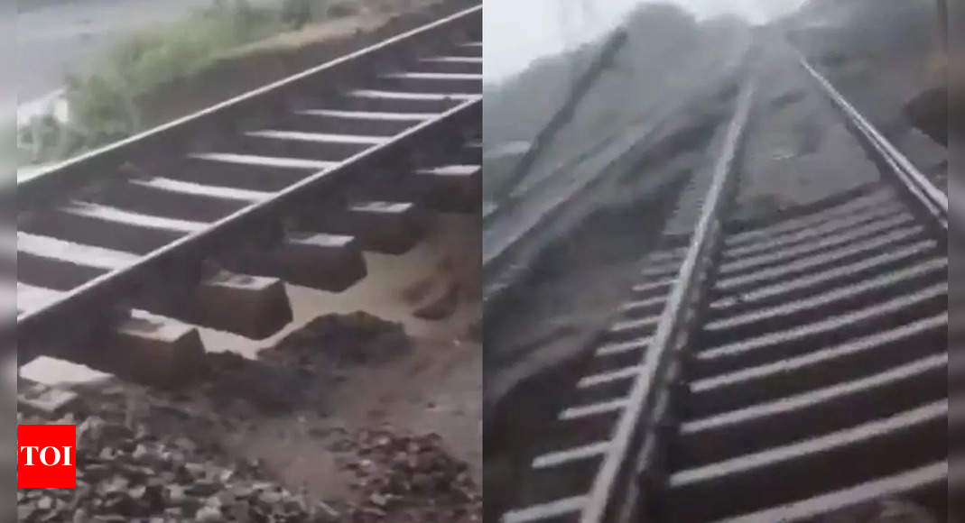 Heavy Rains Disrupt Train Services in Andhra Pradesh