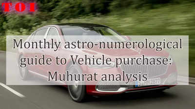 September 2024: Auspicious muhurat for vehicle purchase