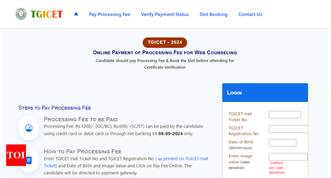 TS ICET Counselling 2024 registration for MBA, MCA admission begins at tgicet.nic.in: Direct link here