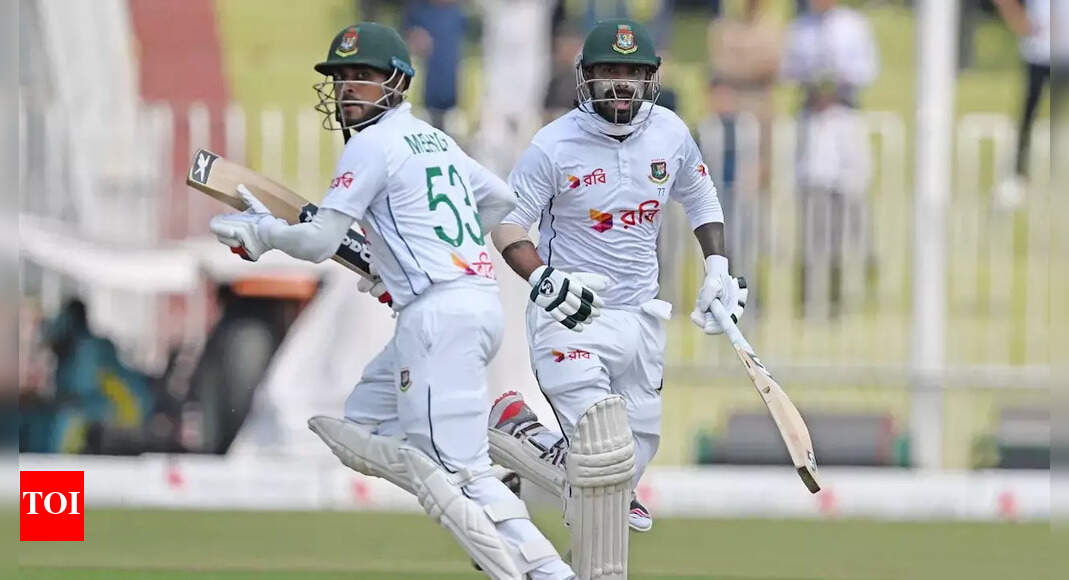 2nd Test: Das, Miraz rescue Bangladesh after early collapse
