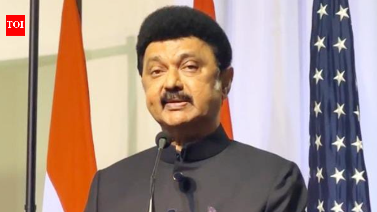 Stalin makes this appeal to Tamil diaspora in US | Chennai News - The ...