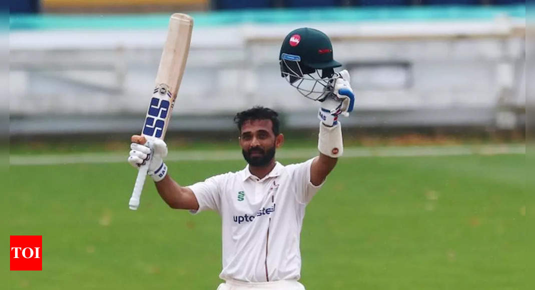 Ajinkya Rahane Scores 40th First-Class Century