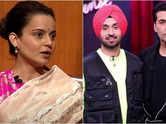 Kangana accuses journo of conspiracy with KJo-Diljit