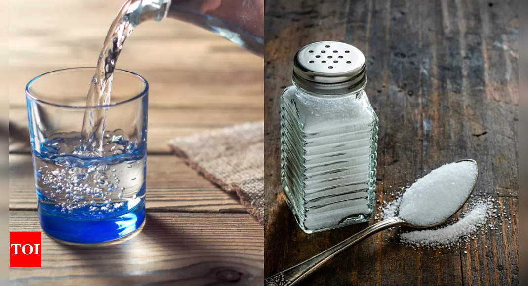 11 reasons to have 1 glass of warm salt water on an empty stomach daily - Times of India