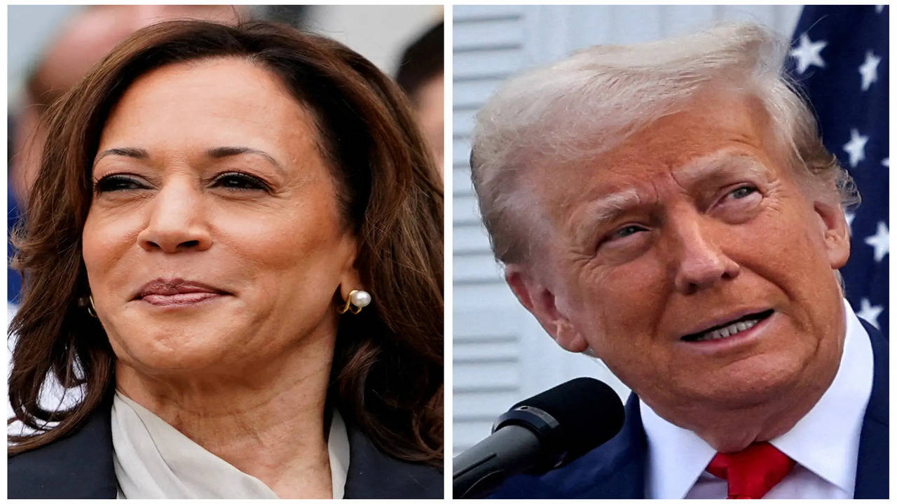 US elctions 2024 Harris edges out Trump New polls show vice