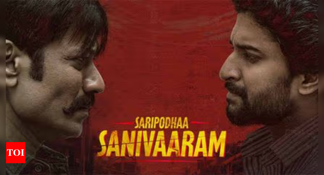 Nani's Film 'Saripodhaa Sanivaaram' Sees Strong Box Office Debut