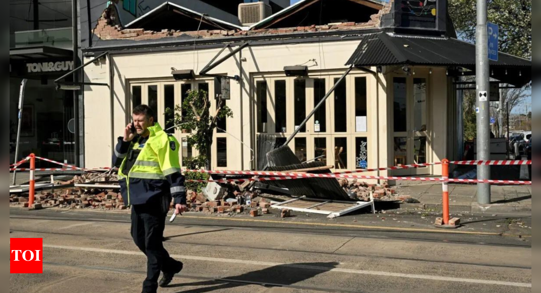 Wild storms ravage Australia: One dead, over 1.2 lakh without power – Times of India