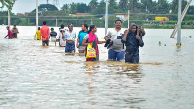 Man washed away in Vijayawada's Gollapudi