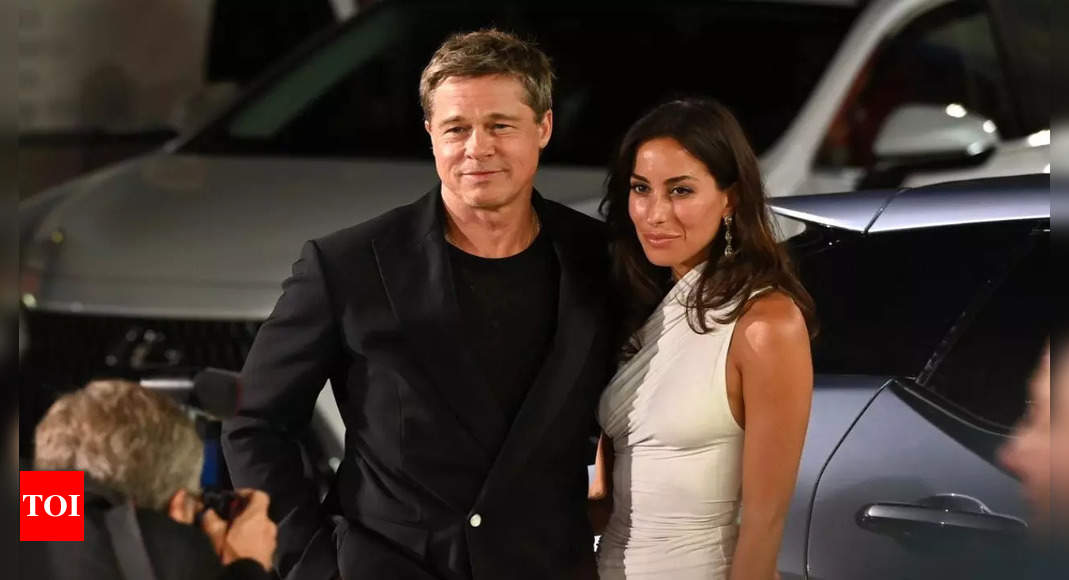 The stylish appearance of Brad Pitt and his new girlfriend Ines de Ramon on the red carpet of the Venice Film Festival |