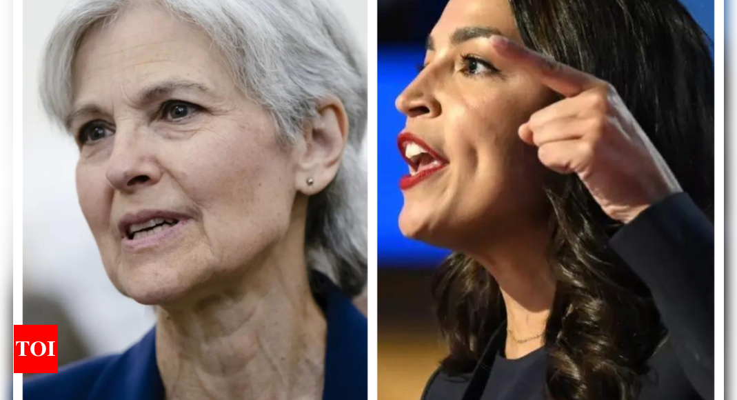 Jill Stein vs AOC on social media: ‘What’s seriously predatory is…’ – Times of India