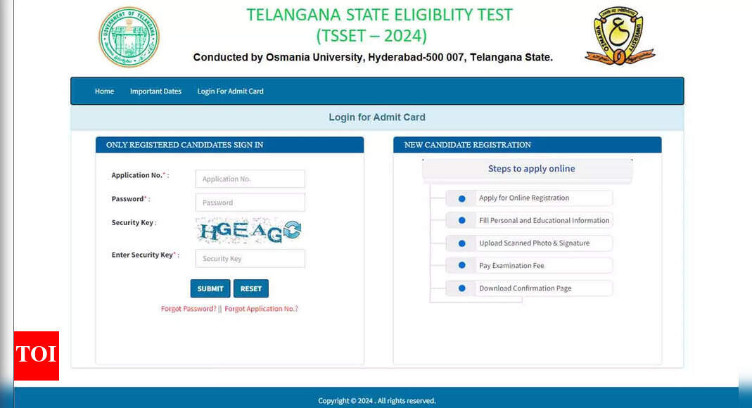 TS SET 2024 Hall Tickets Released at telanganaset.org; Check Direct Link Here