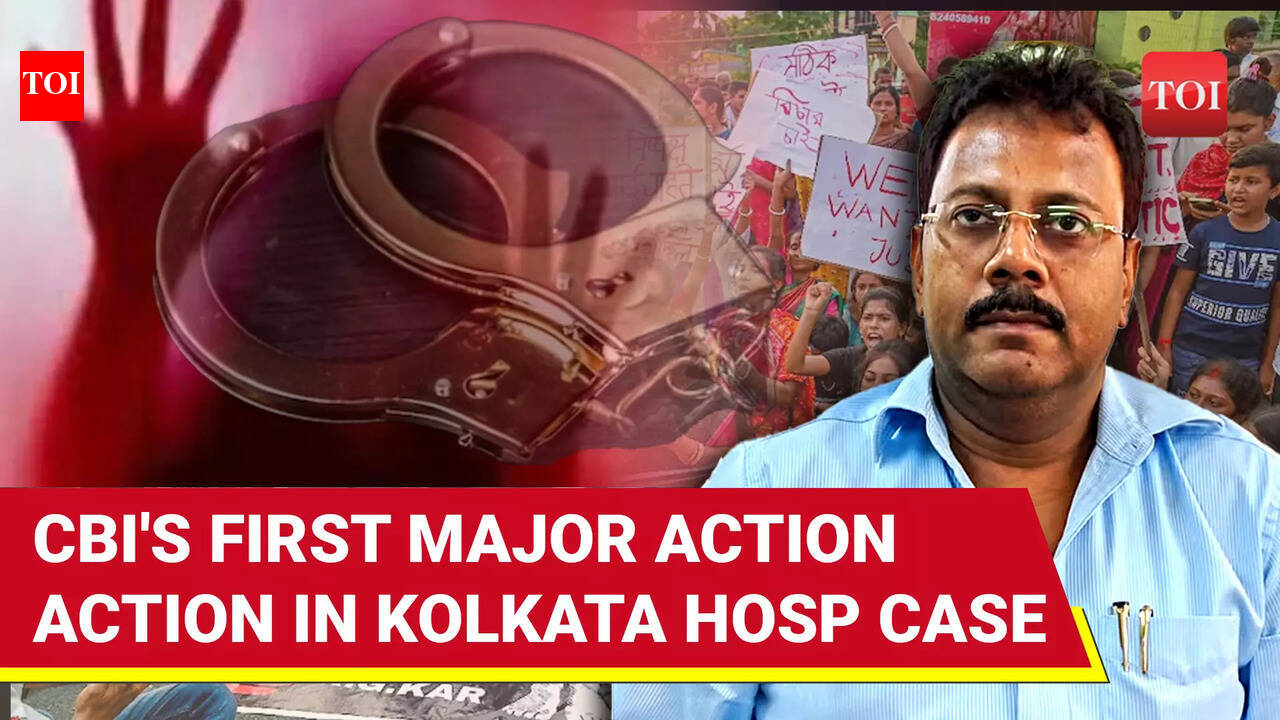Kolkata Horror: CBI's Big Catch In RG Kar Hospital Case; Top Doctor Among 4 Held | Dr Sandip Ghosh