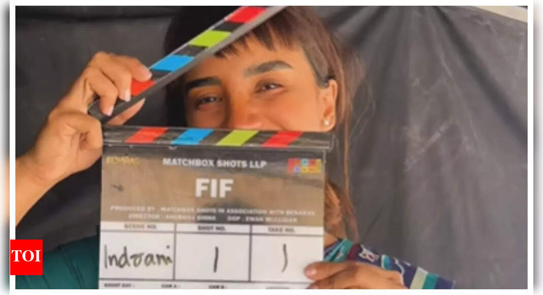 Patralekhaa shares BTS pic from the sets of IC 814