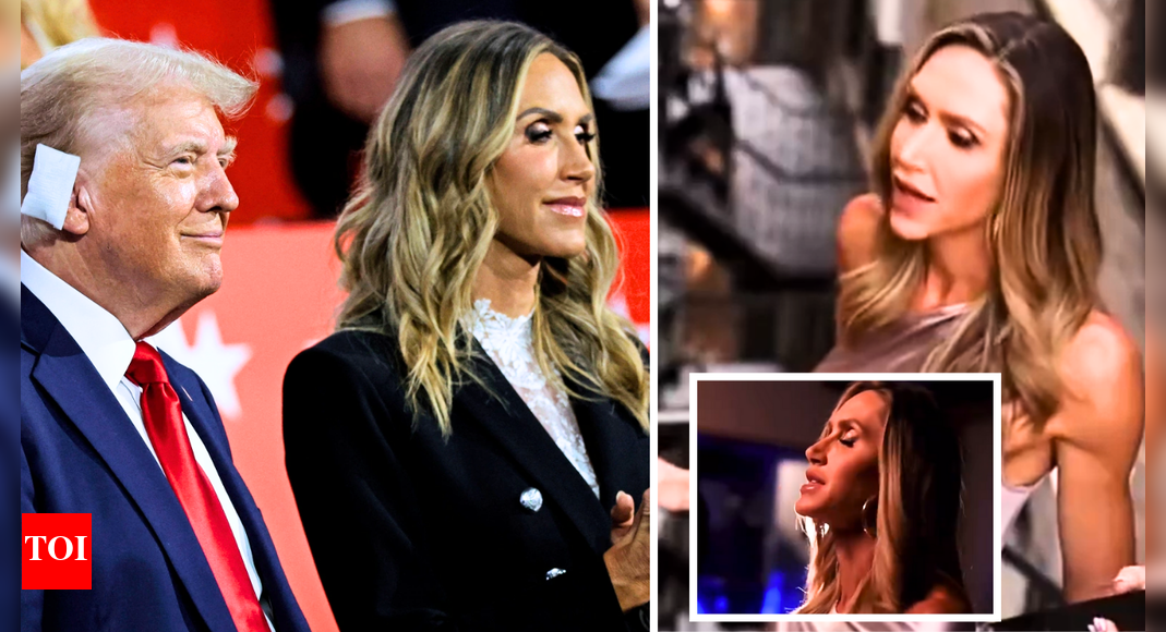 Who is Lara Trump? Social media rips her singing: ‘She croaks like a frog’ – See why – Times of India