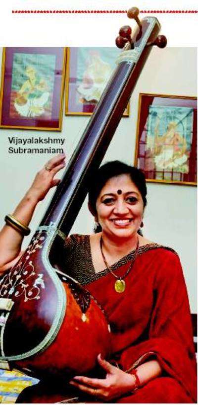 Vijayalakshmy Subramaniam: Striking a chord!