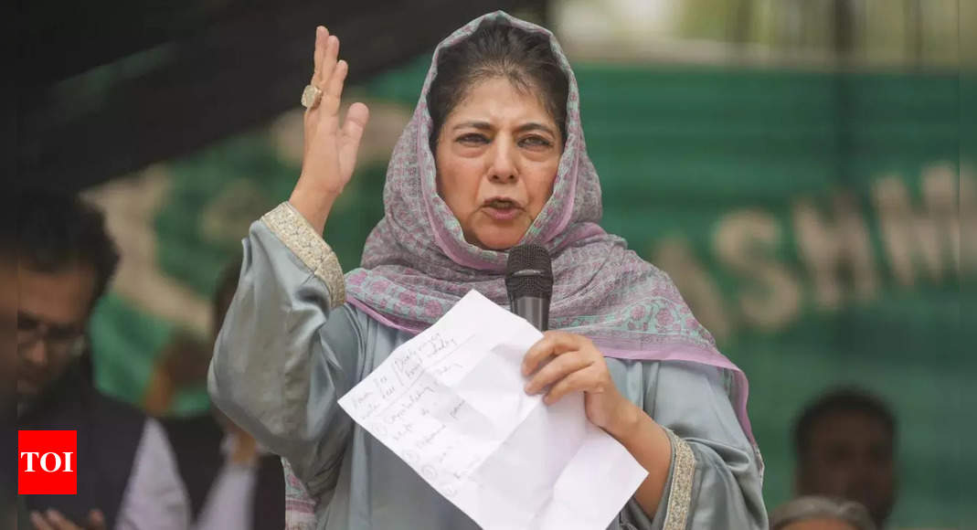 Mehbooba Mufti Rules Out BJP Alliance in J&K