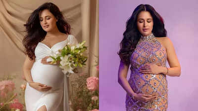 Mom-to-be Yuvika Chaudhary flaunts her baby bump in a gorgeous ...