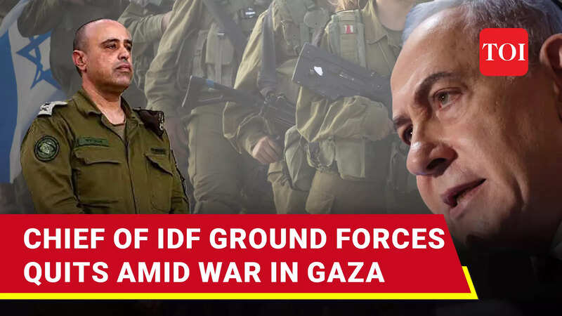 IDF Ground Forces Chief Steps Down In Surprise Exit Amid Gaza War