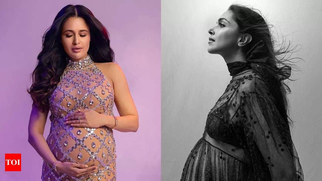 Do you know what's common between moms-to-be Yuvika Chaudhary and Deepika  Padukone? | - Times of India