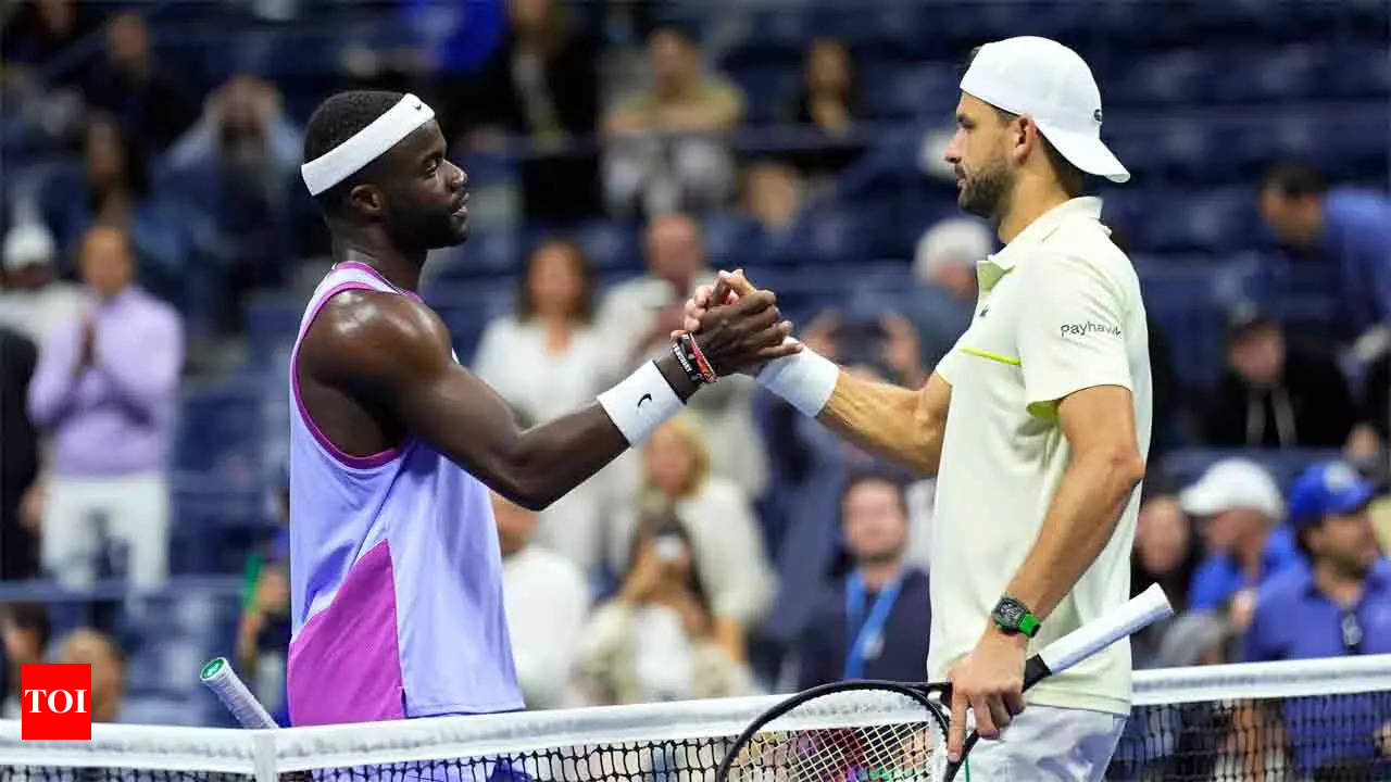 US Open: Frances Tiafoe reaches semi-finals after Grigor Dimitrov retires injured | Tennis News - Times of India