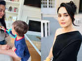 Preity indulges in play time with son Jai