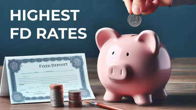 Highest FD rates: Which banks offer the best fixed deposit rates for 1-year  FDs? Check list - Times of India
