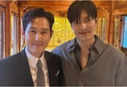 Lee Min Ho and Lee Jung Jae bond at 2024 Paradise Art Night