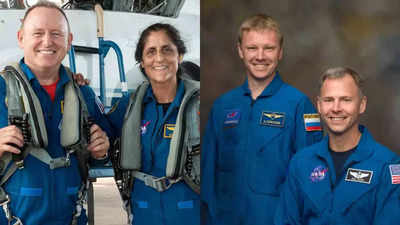 Meet the two astronauts accompanying Sunita Williams on her return journey to Earth