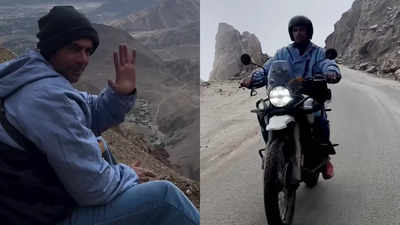 The Great Indian Kapil Show’s Sunil Grover shares a glimpse of riding a bike through nature; watch