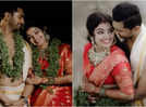 Kudumbashree Sharada actress Haritha Nair weds Sanoj in a dreamy ceremony