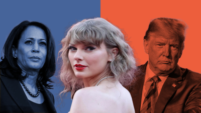 Donald Trump vs Kamala Harris: Can Taylor Swift swing the US presidential polls? - Times of India