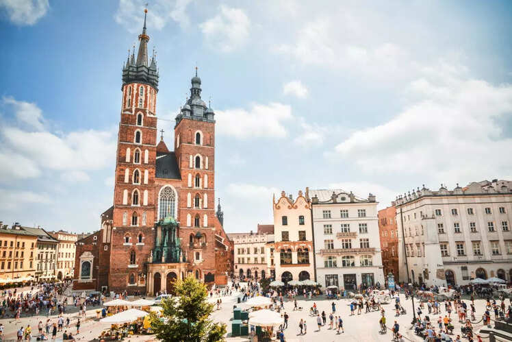 Krakow, Poland instead of Prague, Czech Republic 