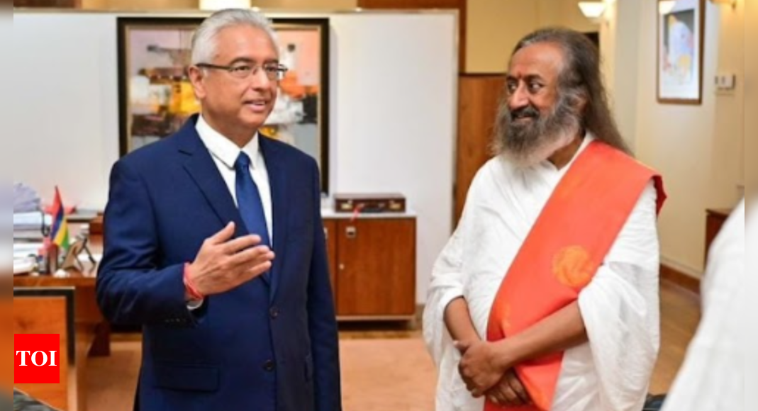 Sri Sri Ravi Shankar Visits Mauritius