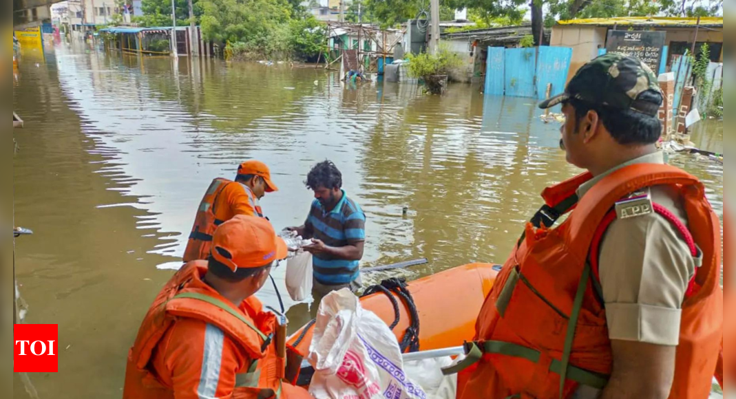 Andhra Pradesh Floods: Relief Efforts in Full Swing