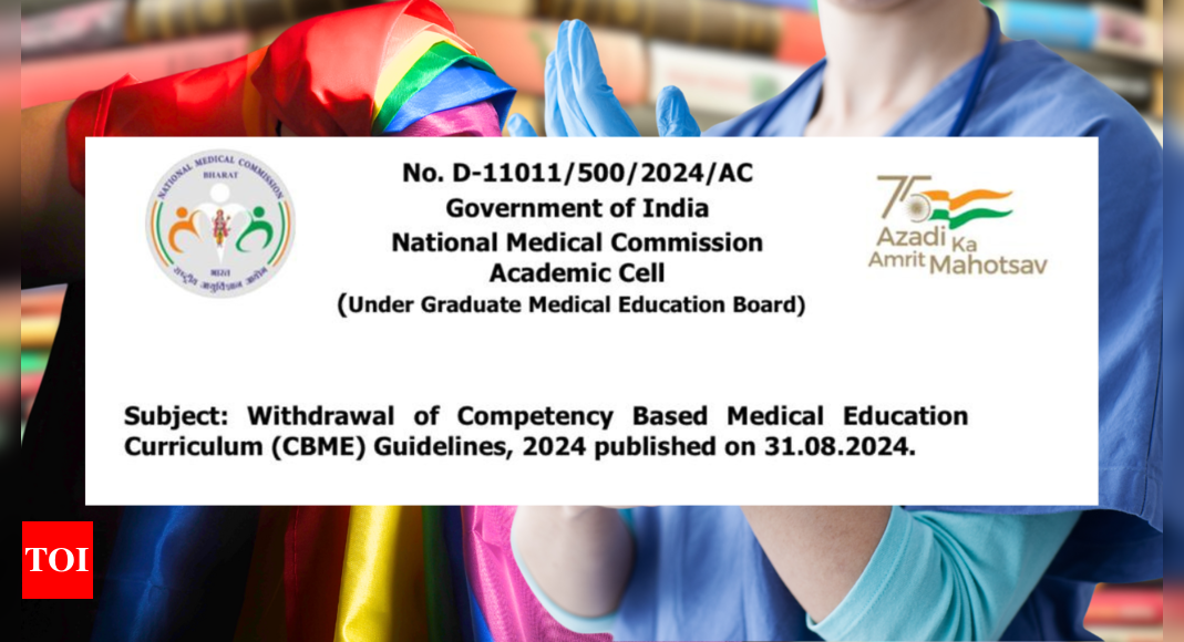 National Medical Commission cancels regressive CBME Guidelines, revised framework to be released in due course: Official Notice