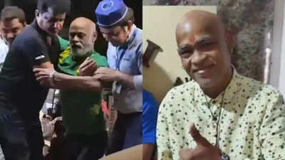 Once struggling to walk properly, Vinod Kambli provides health update in a viral video, says...