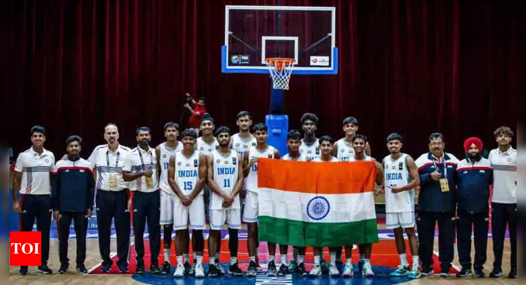 Lebanese challenge in India’s quest for Asia’s top eight spot in U-18 basketball | More sports News – Times of India