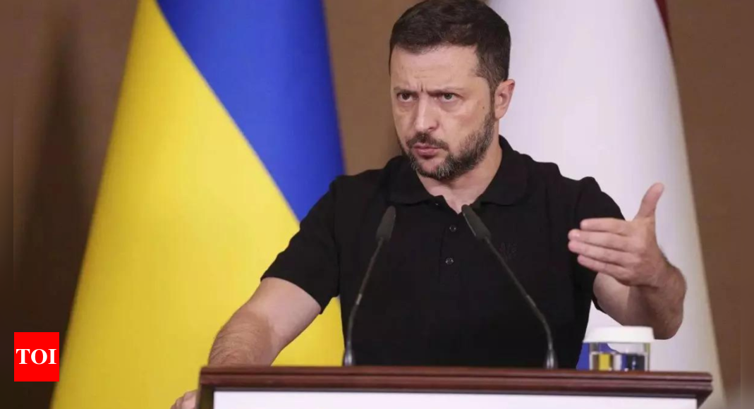 Zelenskyy meets top military leaders in Germany as the US announces additional aid to Ukraine – Times of India