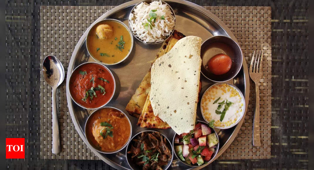 Vegetarian and Non-vegetarian Thali Prices Decrease in August: CRISIL Report | - Times of India