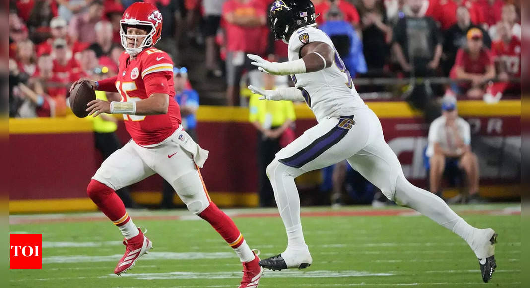 2024 NFL Kickoff Game: Top Performers from Kansas City Chiefs against Baltimore Ravens | NFL News – Times of India