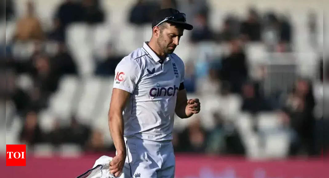 England’s Mark Wood out for rest of 2024 with elbow injury | Cricket News – Times of India