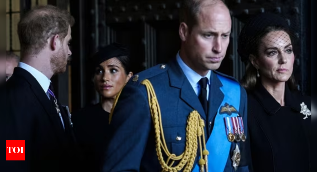 Prince William’s royal plans: No room for Harry and Meghan after becoming king? – Times of India