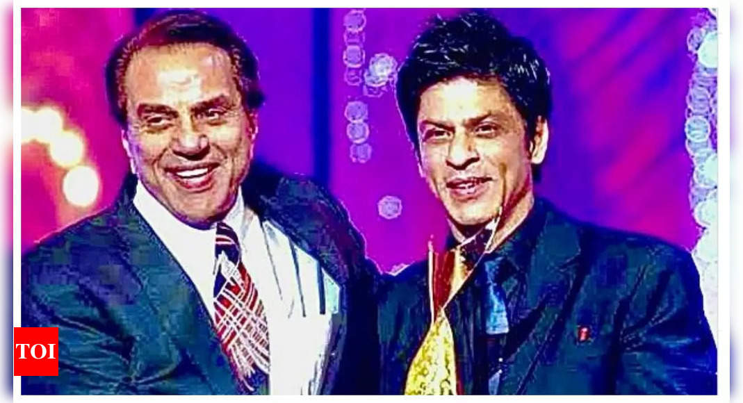 Dharmedra shares an appreciation post for Shah Rukh Khan; Bobby Deol REACTS – See post | – Times of India