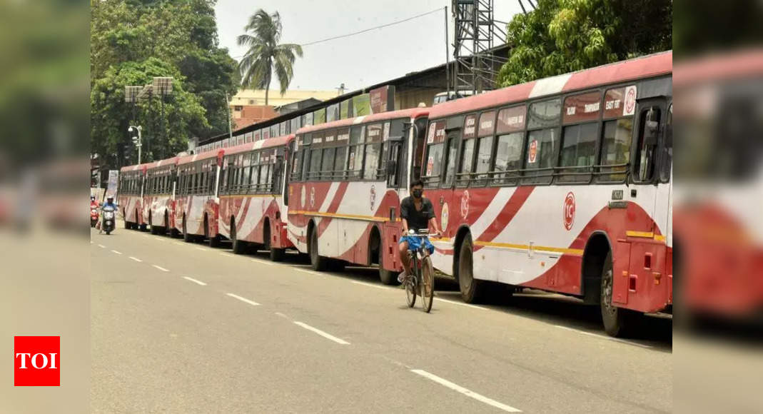 KSRTC Electric Buses: Commuters cry foul over rerouting KSRTC e-buses | Thiruvananthapuram News