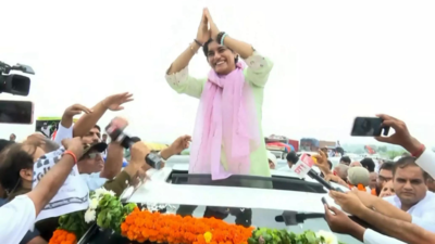 Haryana Assembly Polls: Congress candidate Vinesh Phogat begins election  campaign | India News - Times of India