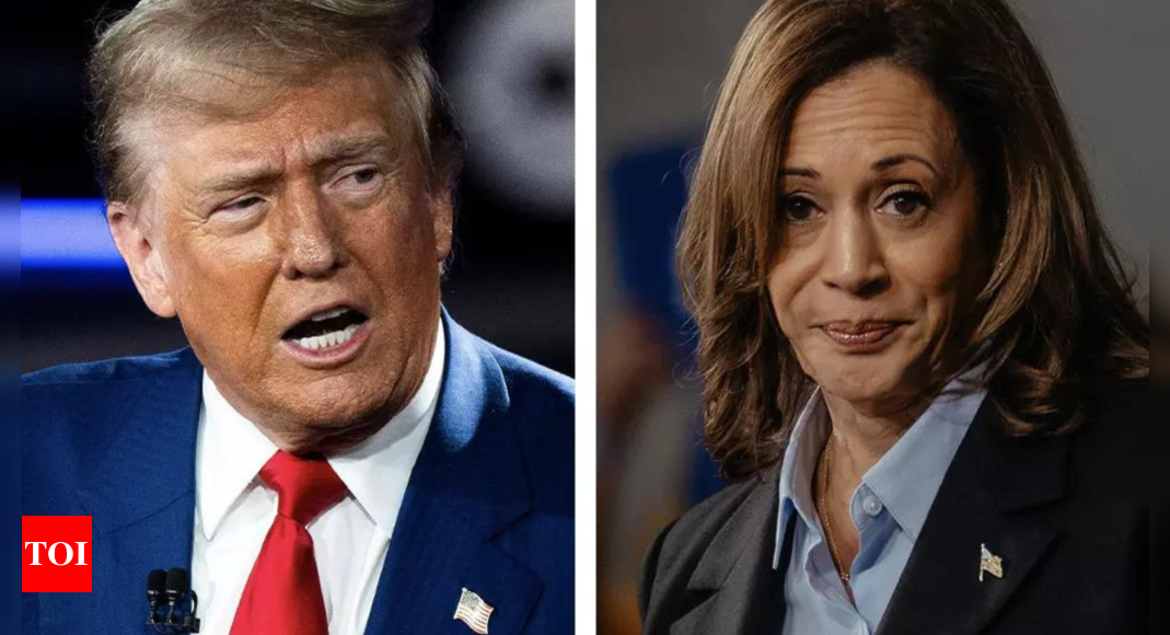 Kamala Harris will be on right side of screen in debate with Trump. Like Biden was – Times of India